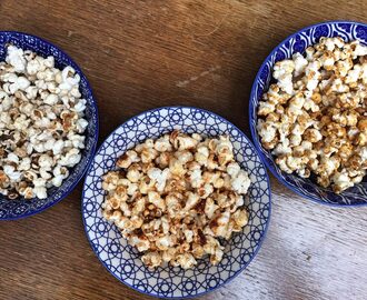 Recept – 3x zelf popcorn maken