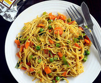 Millet Noodles Recipe – Vegetable Millet Noodles –Siruthaniyam Noodles
