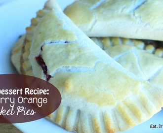 Holiday Dessert Recipe: Cranberry Orange Pocket Pies