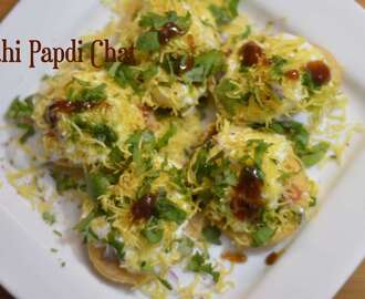 Dahi Papdi Chaat Recipe-using Sweet Potato|Indian Street food Dahi Papdi Chat