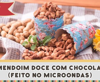 Amendoim Doce com Chocolate – Receitas de Minuto EXPRESS #206