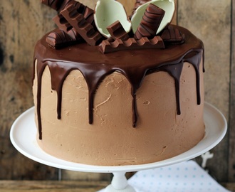 Tort potrójnie czekoladowy z kinder czekoladą…