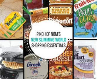 New Slimming World Shopping Essentials – 3/2/17