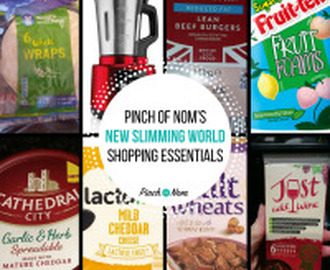 New Slimming World Shopping Essentials – 27/1/16