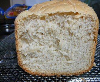 Pan hecho con suero de leche
