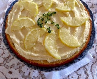 una torta diferente | limón y tomillo