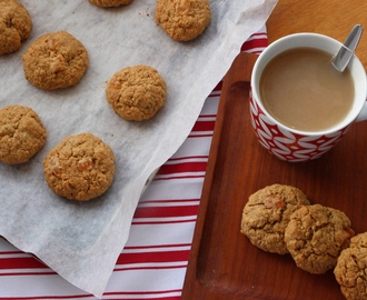 Honey, Apricot, and Coconut Cookies (gluten free)