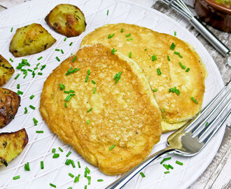 Schnitzels in een jasje van luchtige schuimomelet: omeletschnitzels!