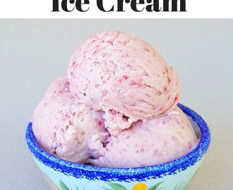 Dairy-free Strawberry Ice Cream