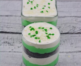 St. Patrick’s Day Cookie Cheesecake Trifle