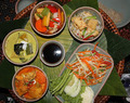 Curry rojo de verduras y tofu al estilo Thai