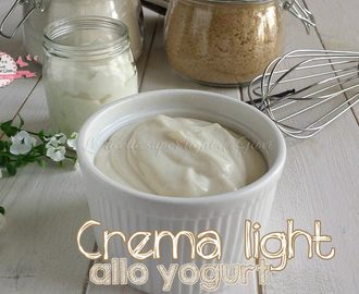 Crema light allo yogurt