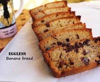 EGGLESS CAKE RECIPES - EGGLESS BANANA BREAD