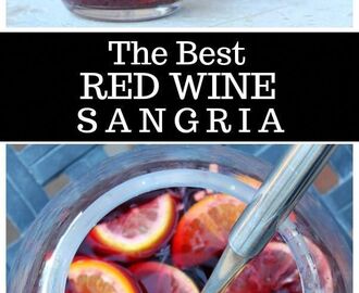 The Best Red Wine Sangria | Recipe | Sangria recipes, Red wine sangria, Best sangria recipe