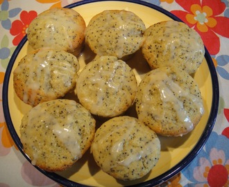 Orange Poppy Seed Mini Muffins