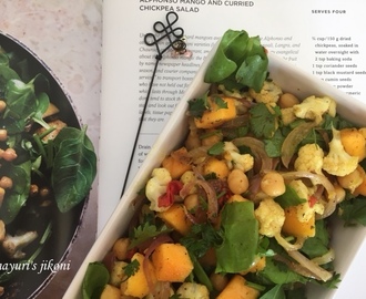 618. Mango and Curried Chickpea Salad