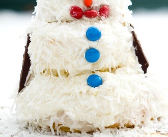Snowman Cake Tutorial