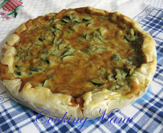 Quiche di Zucchine e Gorgonzola (Zucchini and Blue Cheese Quiche)