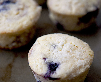 Coffee chain blueberry lemon muffins