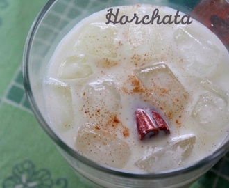 Drinking Horchata