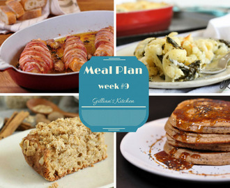 Weekly Meal Plan (Week 9)