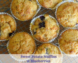 Sweet Potato Muffins w Blueberries – Tastes of Wide Bay-Burnett