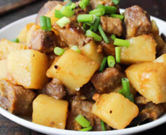 Porc aux pommes de terre avec cookeo