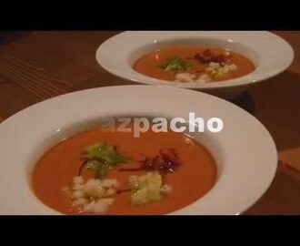 Receta de Gazpacho Andaluz Auténtico - Receta Tradicional Andaluza - YouTube