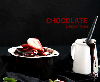 Chocolate Baked Oatmeal - DF & GF