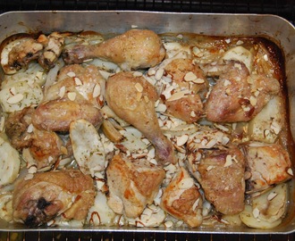 Var dags mat - Kyckling med jordärskocka, citron och mandel