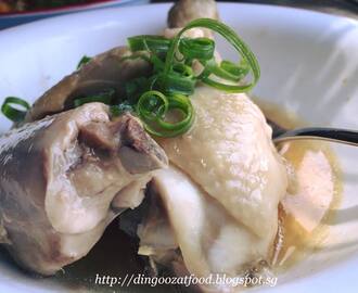 Steamed Chicken With Shrimp Sauce 虾酱蒸鸡
