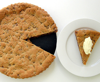 Receta de Cookie Cake (Tarta de Galleta)