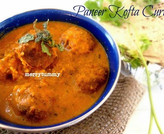 Panner Kofta Curry / Cottage Cheese Dumplings Curry- A Royal Treat