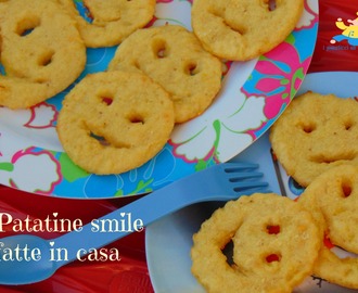 Patatine smile fatte in casa