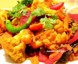 Charchari (Bengali mixed vegetable dish)
