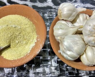 Garlic powder sundried homemade quick and easy recipe