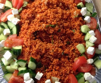 Bulgur salade (heerlijk bij de bbq)