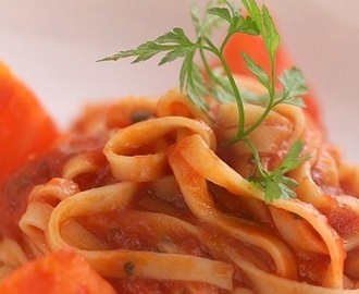 Salsa de tomate casera para pasta
