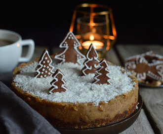 Perníkovo-kaštanový vánoční dort