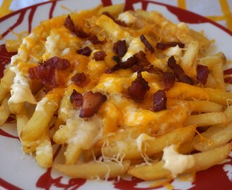 La mejor Bacon Cheese fries - Patatas fritas estilo Foster´s Hollywood
