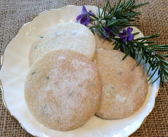 Rosemary Shortbread Biscuits