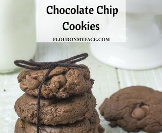 Nut Free Double Chocolate Chip Cookies
