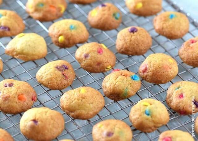 Teeny Tiny Mini Rainbow Cookies Recipe