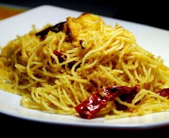 Spaghetti aglio olio peperoncino e pan grattato