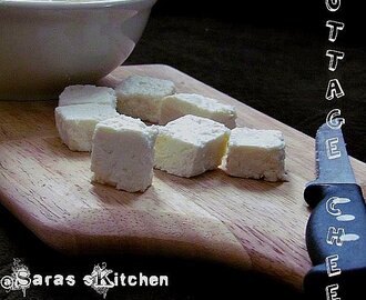 How to make Homemade Paneer / Cottage cheese