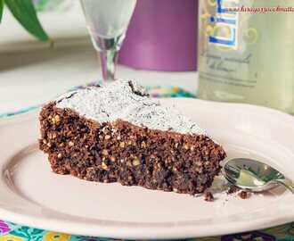 Receta de torta Caprese: pastel de chocolate y almendras sin harina