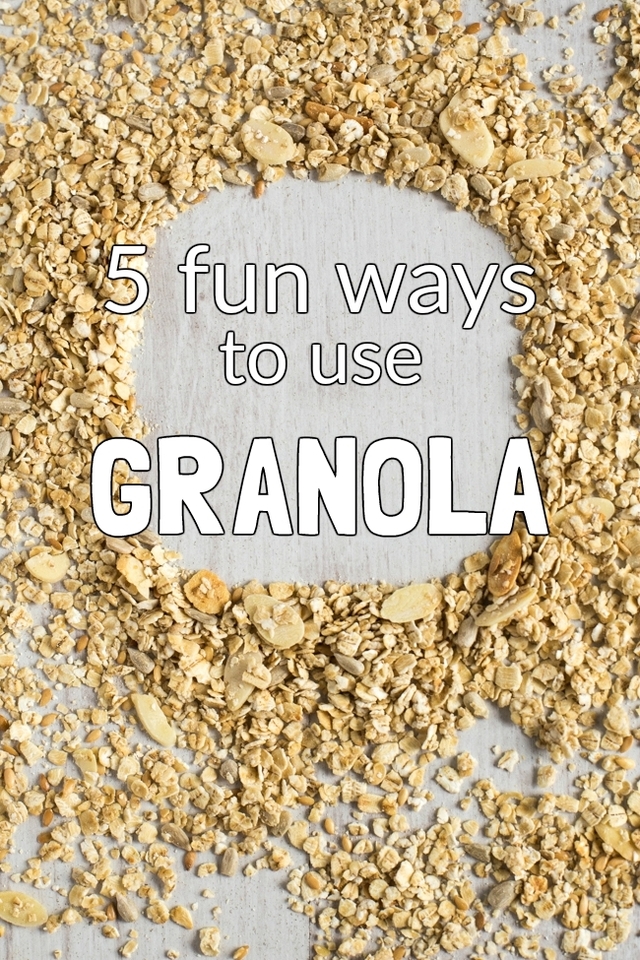 5 fun ways to use granola