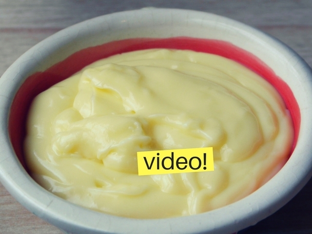 Cómo hacer crema pastelera en 5 minutos