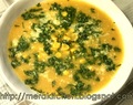 Mexican Sweet Corn Soup -  #SoupSwappers