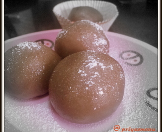 Choco Steamed Balls Stuffed With Choco Chips n Butterscotch